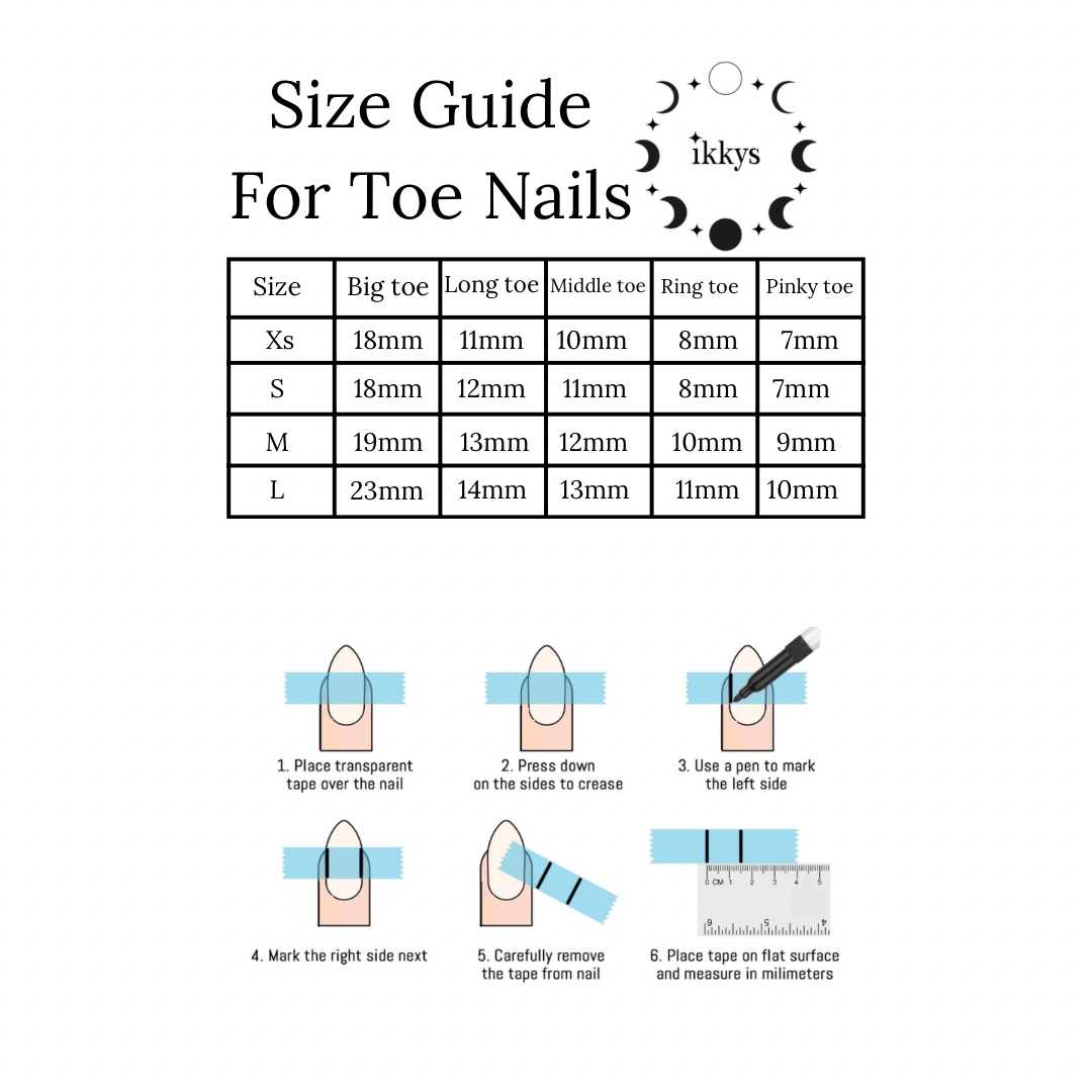 Ikkys Nails, Toes Solid White BIAB Handmade Gel Press-on Nails, Salon Quality, 10pcs, Free Prep Kit Included
