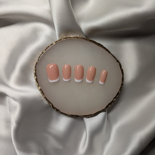 Nude Classic French BIAB Press-On Nails